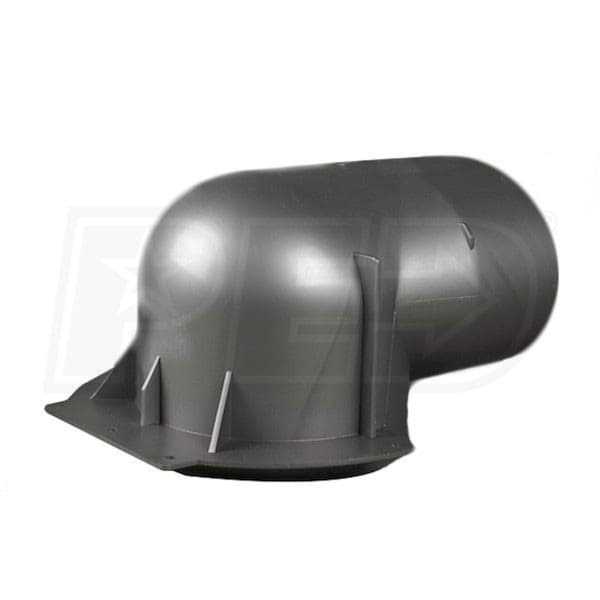 Fantech FEL4 4 Low Profile Plastic Elbow - Cheap Fitting