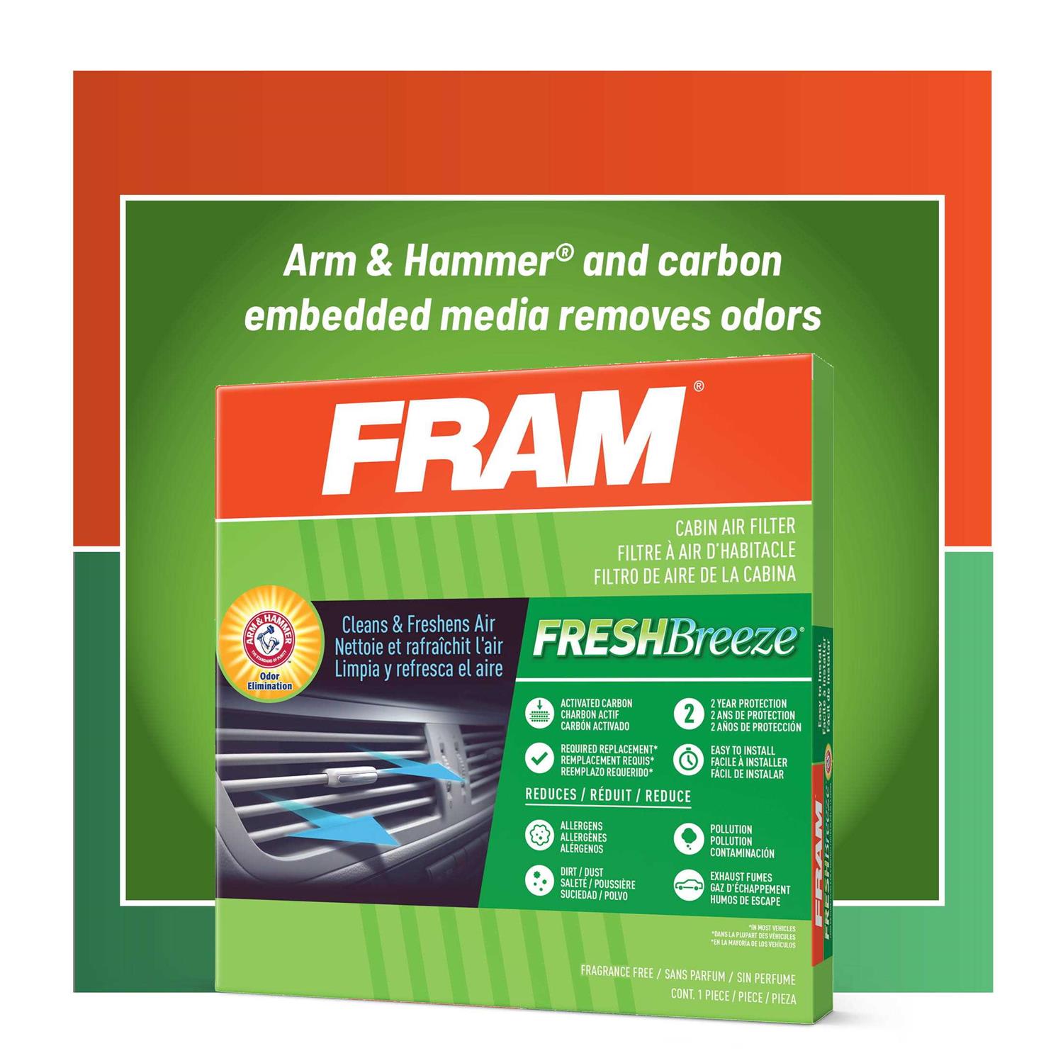 FRAM CF12160 Fresh Breeze Cabin Air Filter - Cheap Fitting
