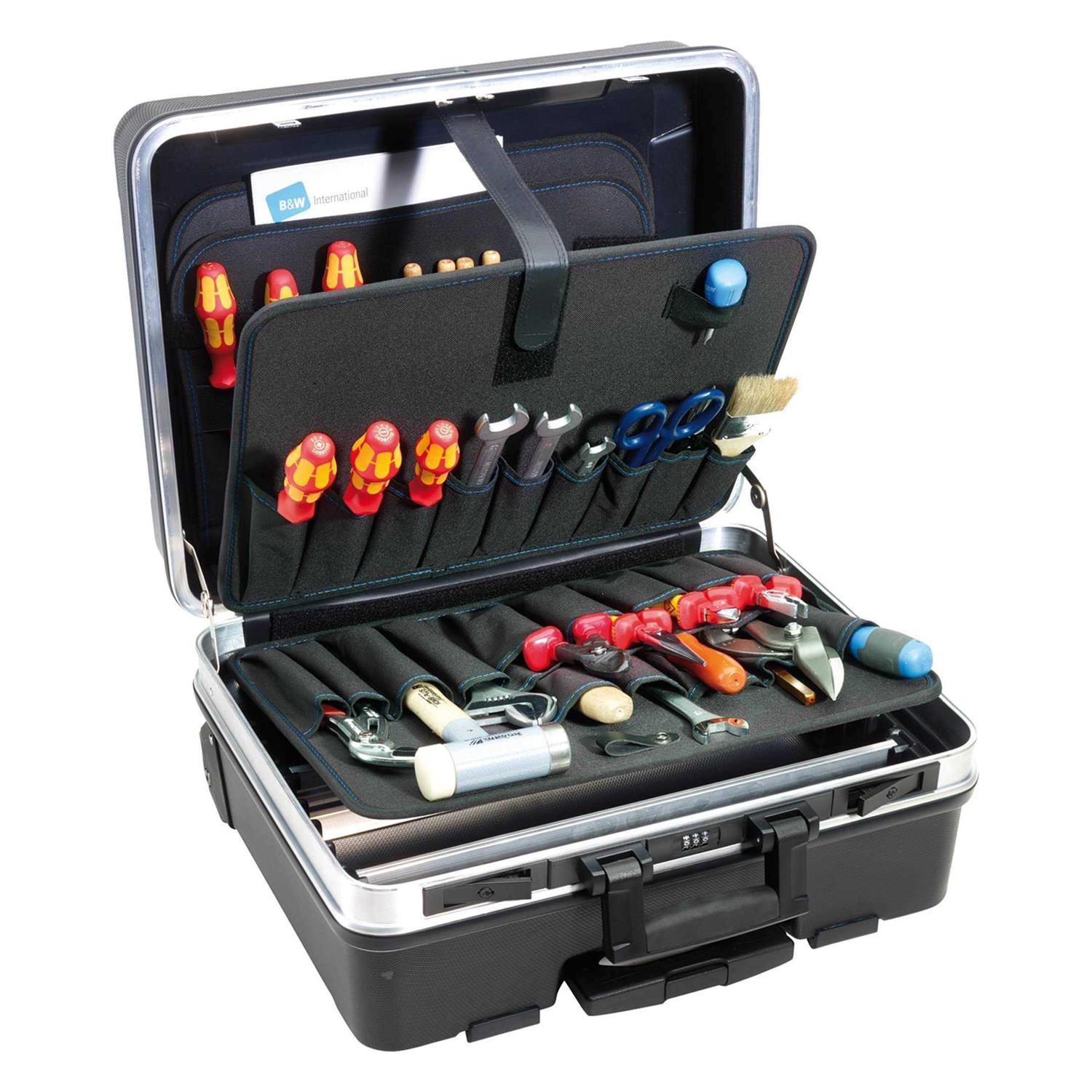 B&W International Go Wheeled Tool Case with Pocket Boards - Cheap Fitting