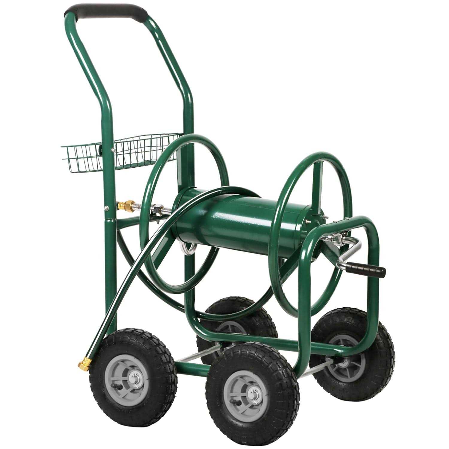 FDW Garden Water Hose Reel Cart tools Outdoor Yard Water Planting Truck Heavy Planting - Cheap Fitting