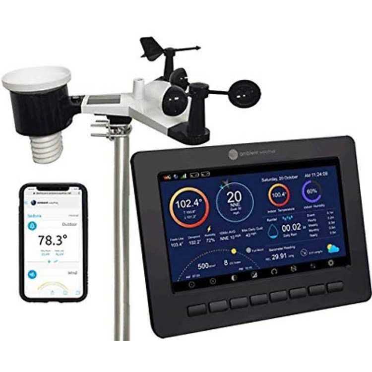 Ambient Weather WS-2000 Smart Weather Station with WiFi Remote Monitoring and Alerts - Cheap Fitting