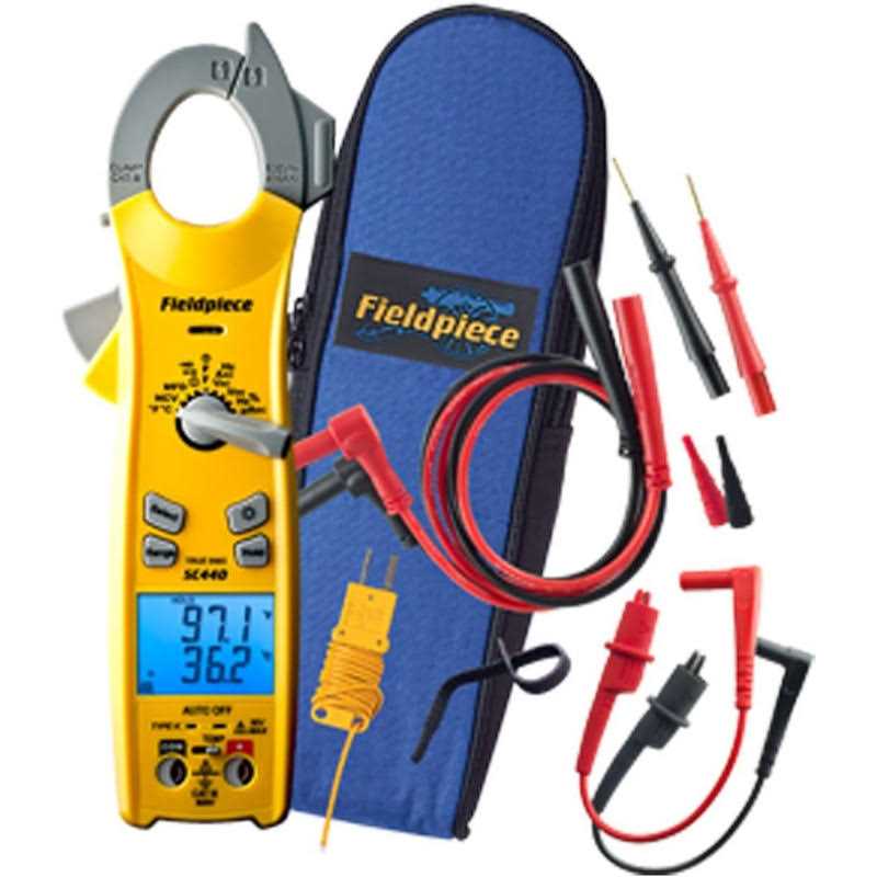 Fieldpiece SC440 SC440 Essential Clamp Meter w/ True RMS & Magnetic Strap - Cheap Fitting