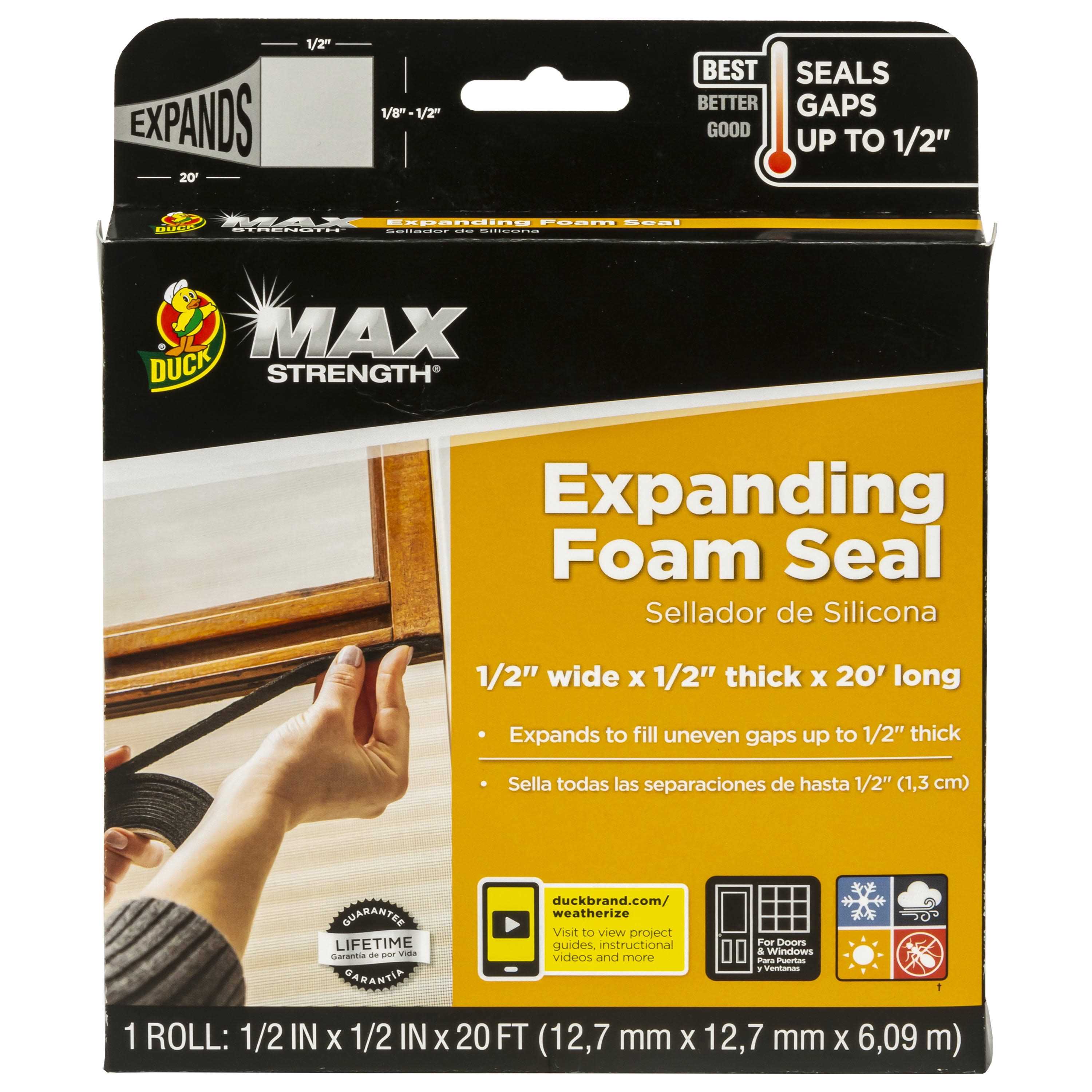 Duck Max Strength Expanding Foam Seal for Door & Windows - Cheap Fitting
