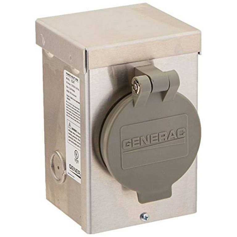 Generac 6347 50 Amp Power Inlet Box - Cheap Fitting