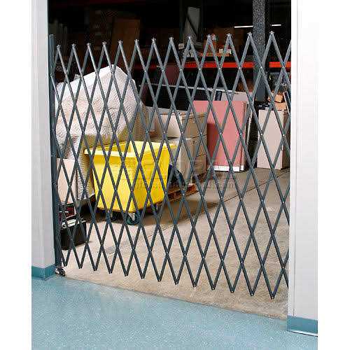 Global Industrial Single Folding Security Gate - Cheap Fitting