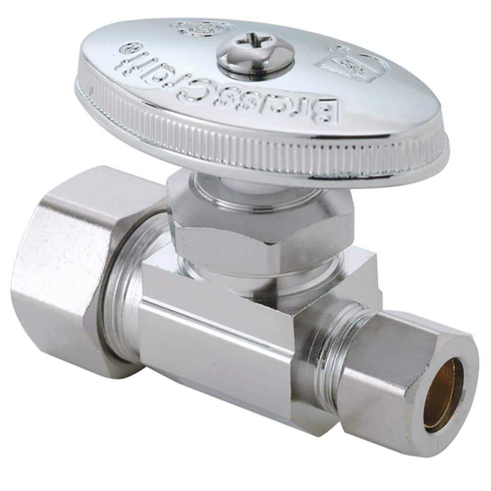BrassCraft OCR14X C1 Stop Valve 1/2 x 3/8 in Compression - Cheap Fitting