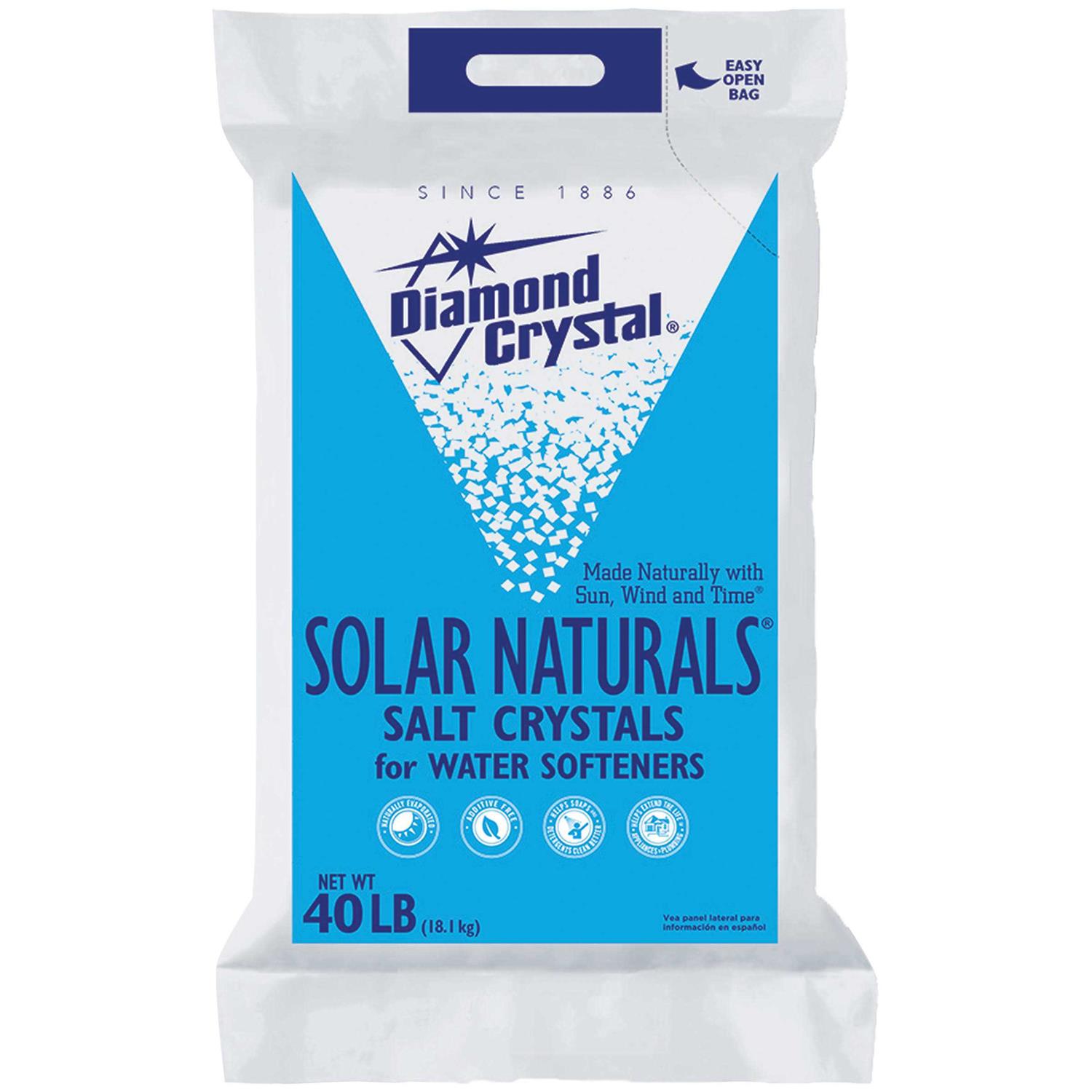 Diamond Crystal Solar Naturals Salt Crystals Water Softener - Cheap Fitting