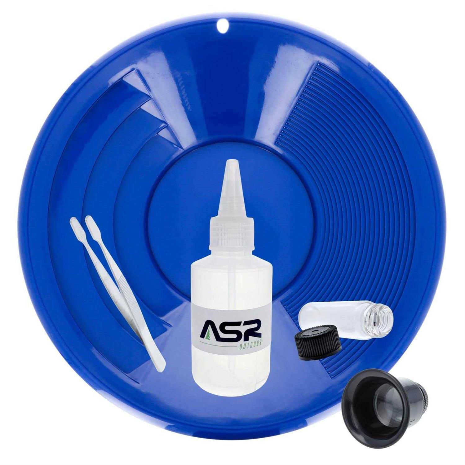 ASR Outdoor Gold Pan Gold Prospecting Beginners Kit - Cheap Fitting