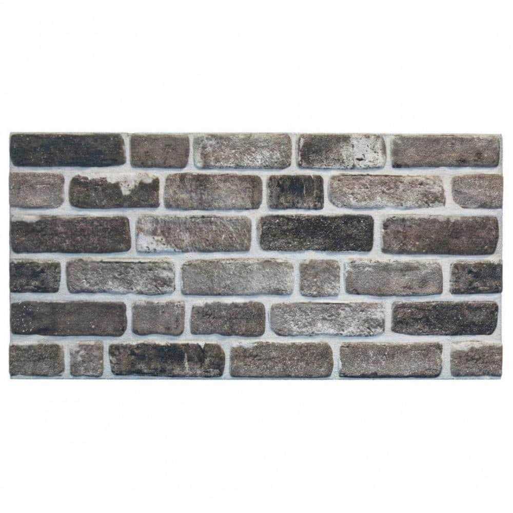Dundee Deco Falkirk Uffcott Faux Brick Styrofoam 3D Decorative Wall Panel - Cheap Fitting
