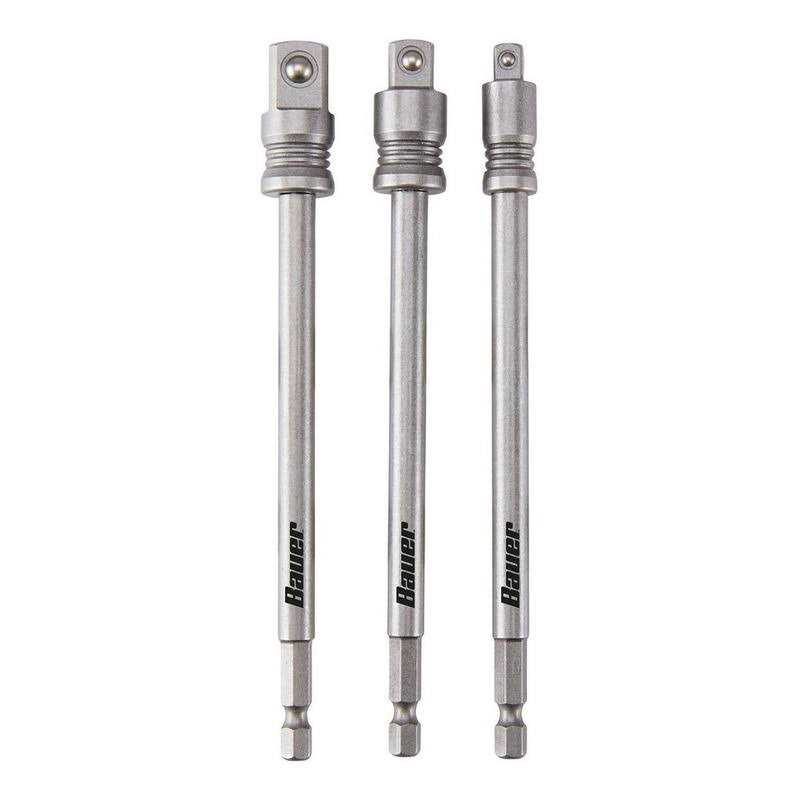 Bauer 6 in. Socket Adapter Set - Cheap Fitting