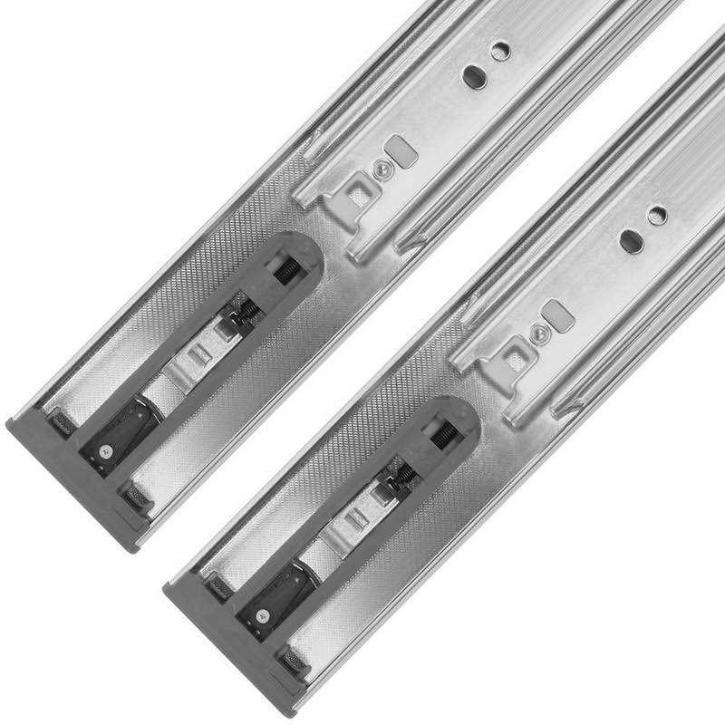 KV GS4260 Economy Push-to-open Side Mount Full Extension Drawer Slide Zinc Knape and Vogt GS4260  by WoodworkerExpress.com - Cheap Fitting