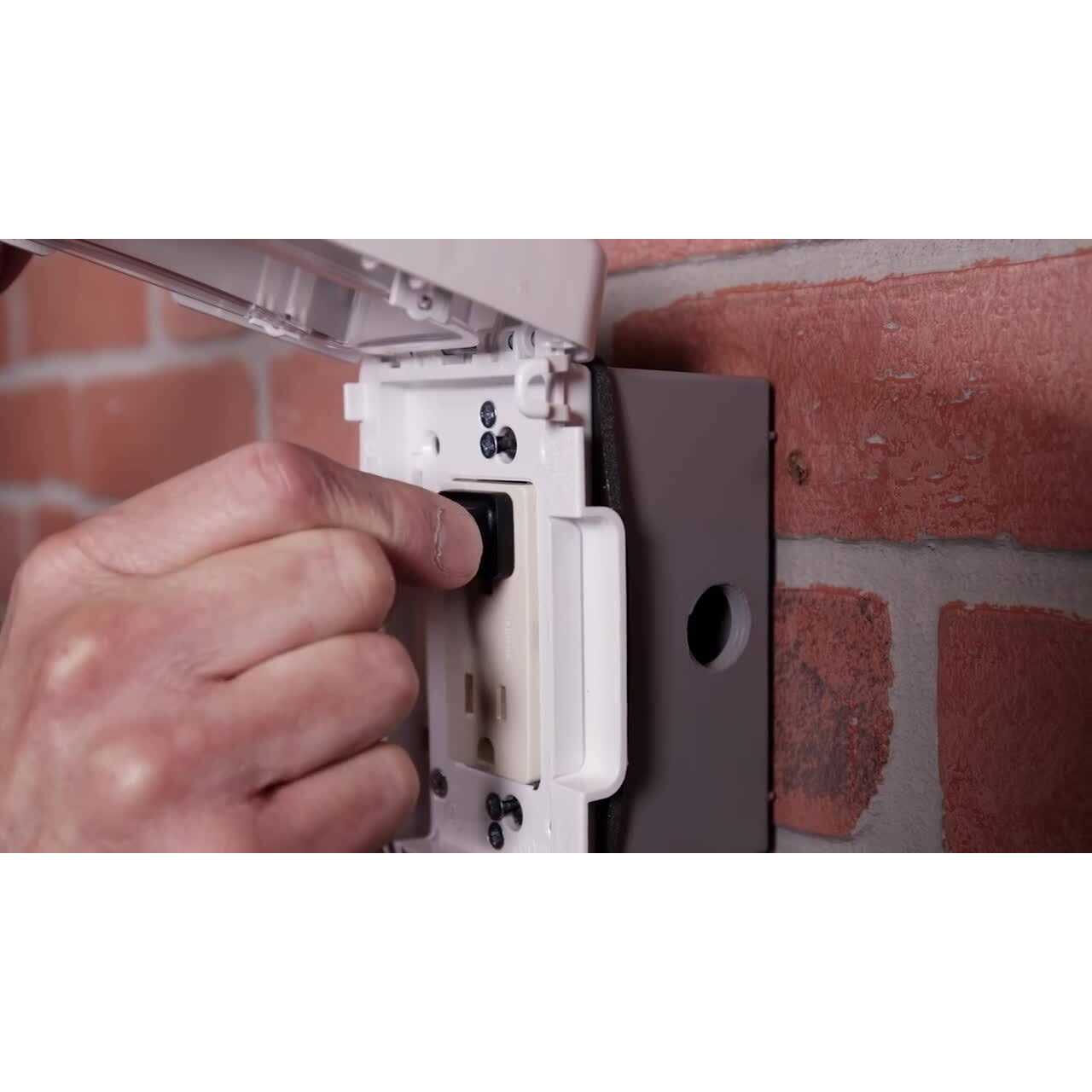 Intermatic WP1220C Plastic In-Use Weatherproof Cover - Cheap Fitting