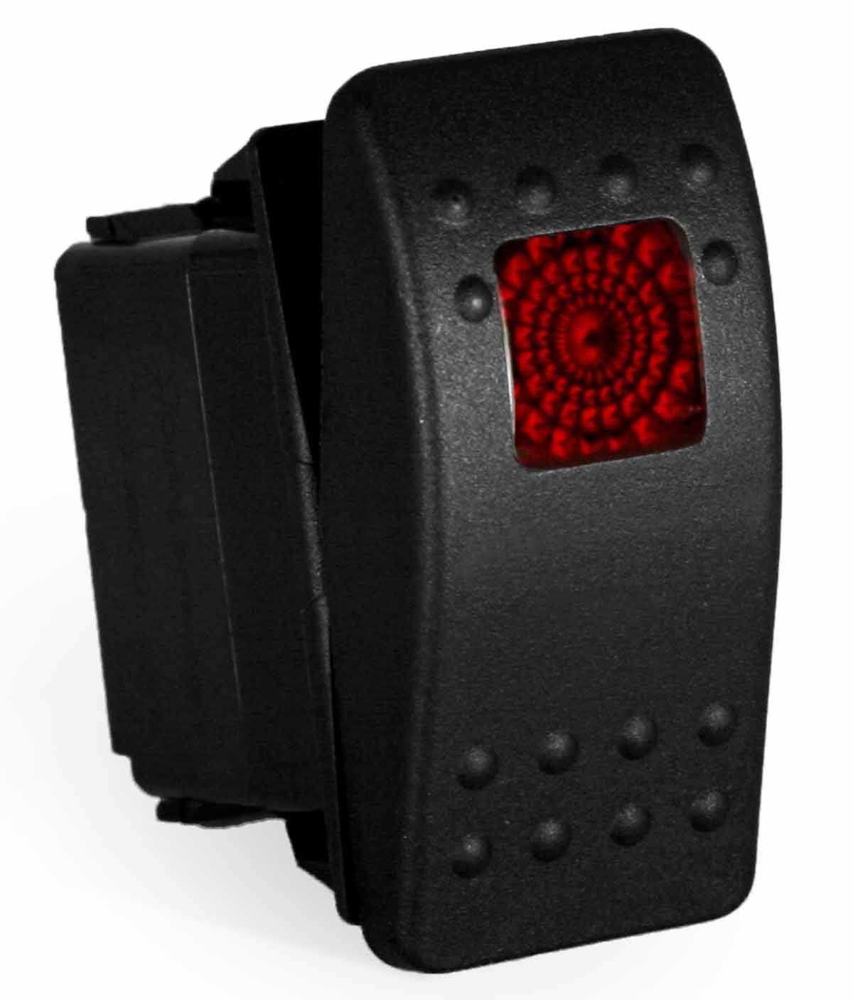 Contura II Carling Rocker Switch Illuminated Red - Cheap Fitting