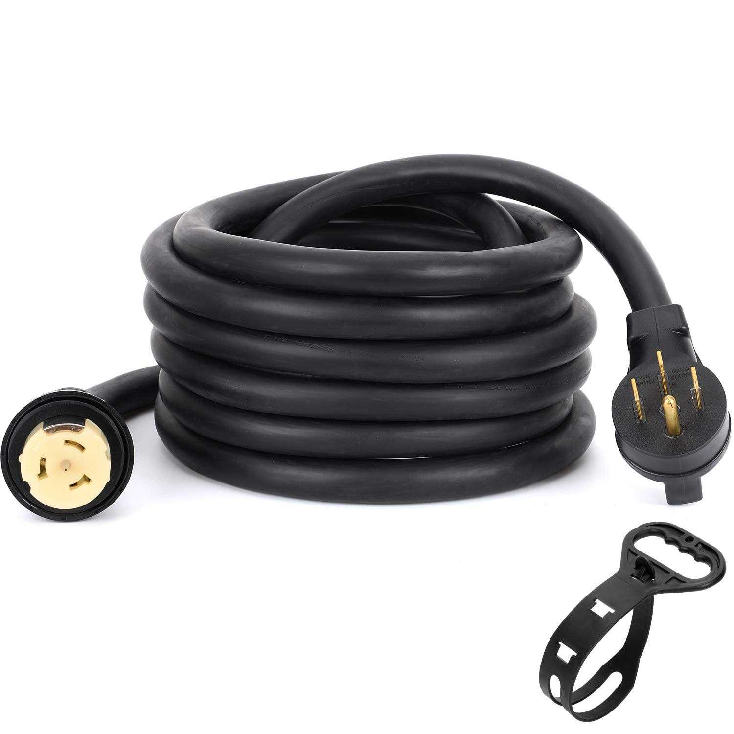 S7 50 Amp Generator Extension Cord STW + Power Cord N14-50P & SS2-50R & CS6364 Twist Lock - Cheap Fitting