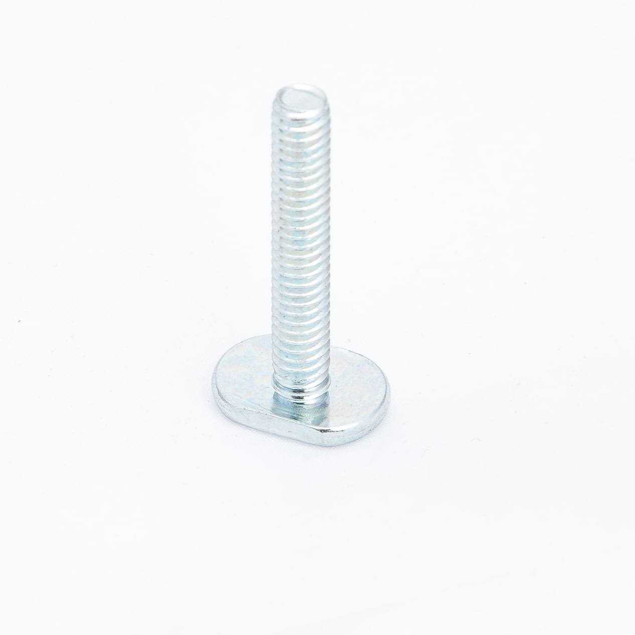 POWERTEC Qtb1008 T-Slot Bolts 1/4 Inch-20 Thread Size T-Bolt 1.5 Inch Long - Cheap Fitting