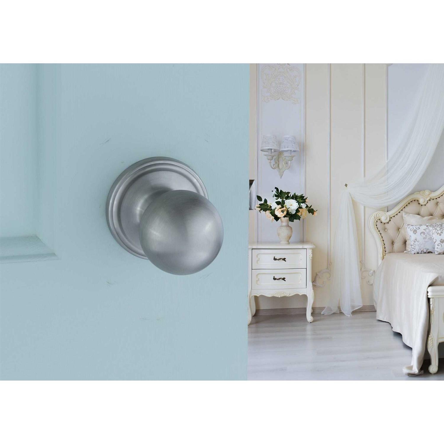 Copper Creek BK2090PB Ball Style Dummy Door Knob - Cheap Fitting