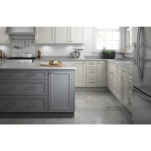 Liberty Artesia Center-to-Center Champagne Bronze Drawer Pull - Cheap Fitting