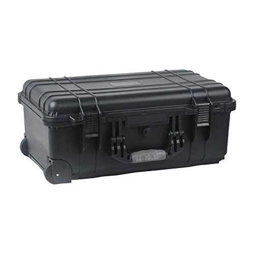22 Rolling Weatherproof Equipment Case with Telescopic handle made of Polypropylene Plastic - Cheap Fitting