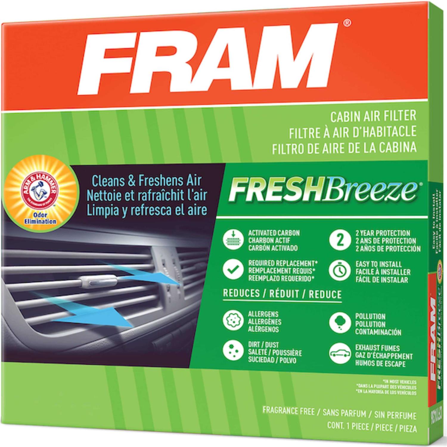 Fram CF12283 Fresh Breeze Cabin Air Filter - Cheap Fitting
