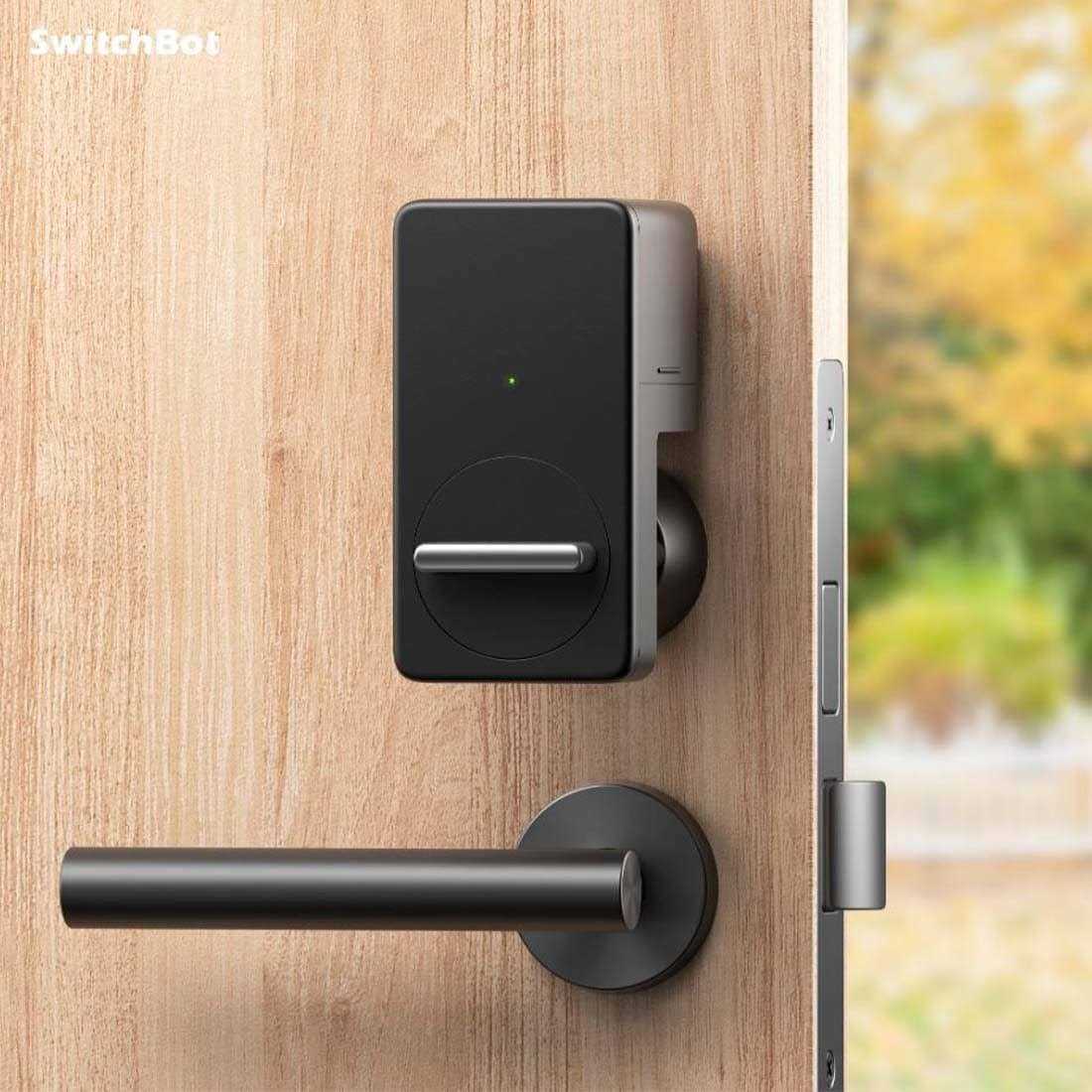SwitchBot Smart Lock Bluetooth Electronic Deadbolt Keyless Entry Door Lock for Front Door - Cheap Fitting