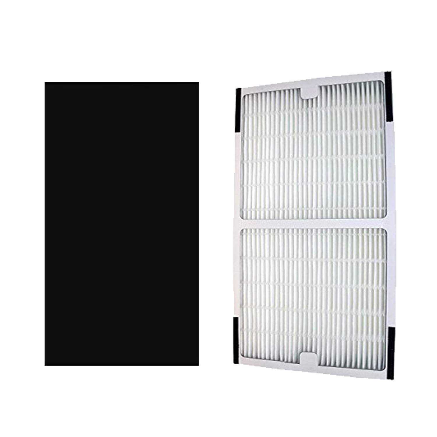 HALIEVE Replacement Idylis Air Purifier Filters C 2 Pack Hepa & Carbon Filter Set for Idylis Air Purifiers iap-10-280 - Cheap Fitting
