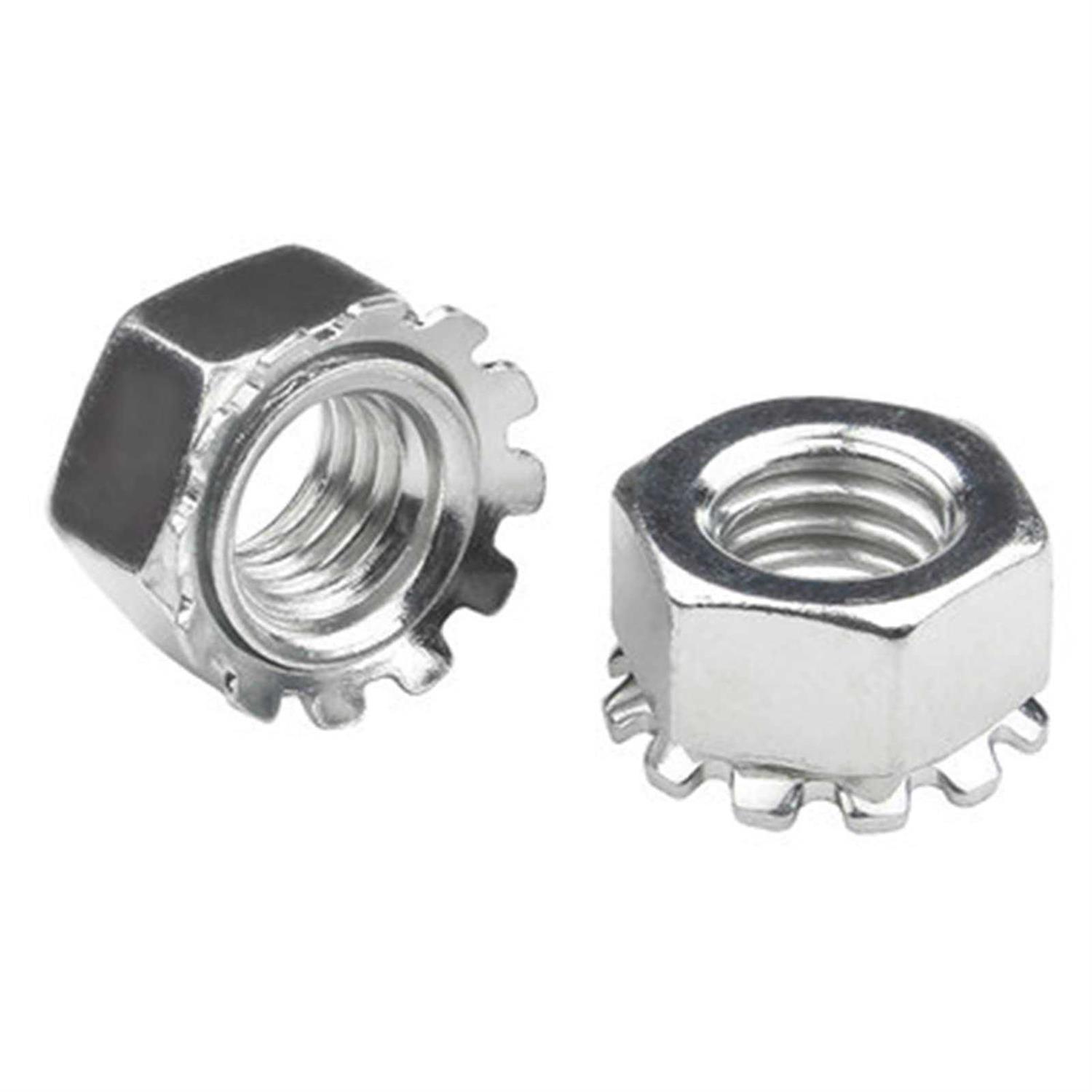Keps Nuts with External Tooth Washer K-Lock Keps Nuts 304 Stainless Steel Kep Lock Nut - Cheap Fitting