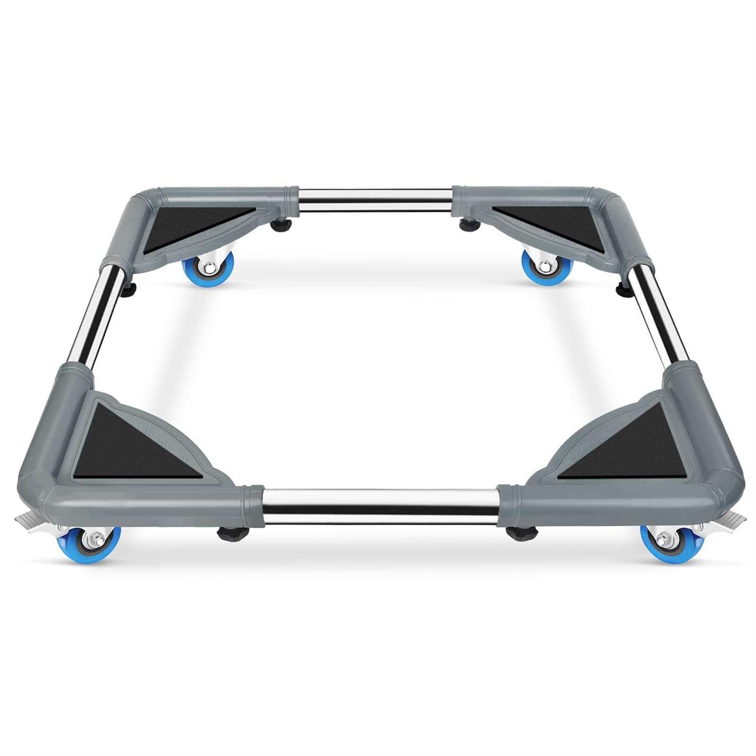 Spacecare Mobile Roller with 4 Locking Wheels-Adjustable Furniture Dolly Washing Machine Stand Refrigerator Base Moving Cart - Cheap Fitting