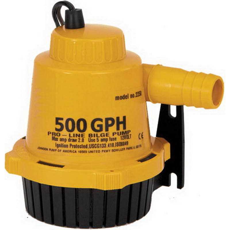 Johnson Pump Proline 1000 GPH Bilge Pump 22102 - Cheap Fitting