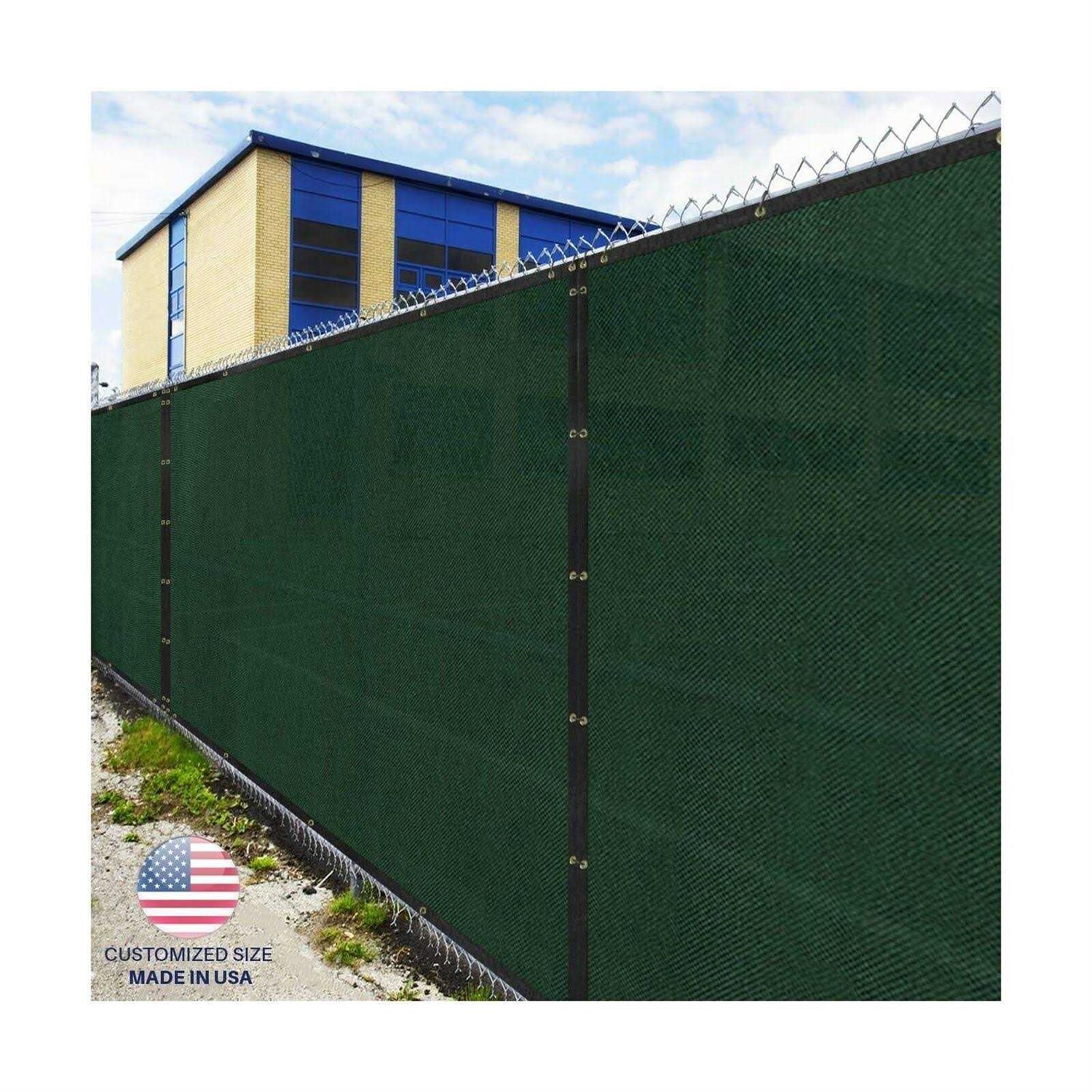 Windscreen4less Heavy Duty Fence Privacy Screen Brass Grommets Windscreen Mesh - Cheap Fitting