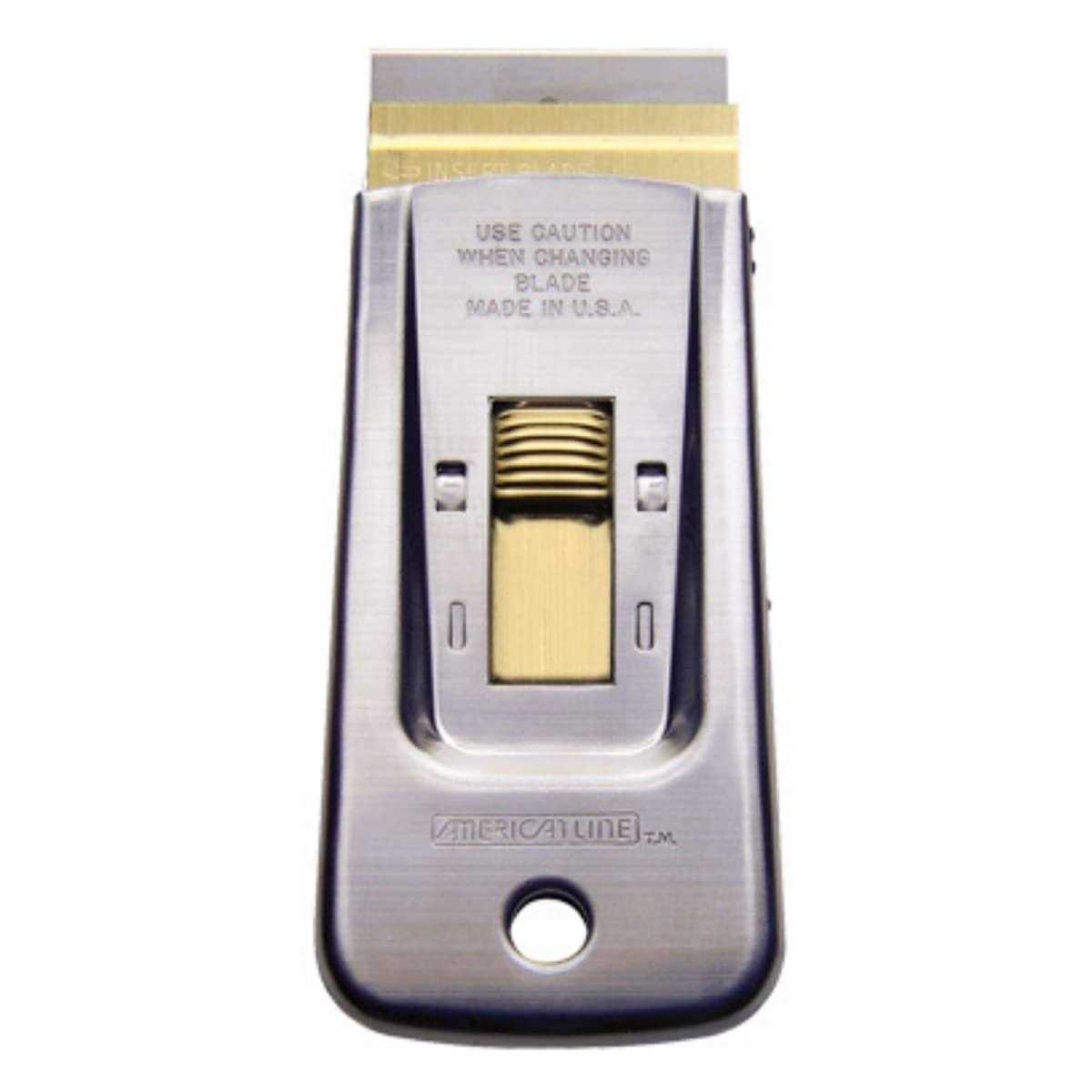 American Line 66-0445 Deluxe Heavy Duty Window Scraper With 5 Blades - Cheap Fitting