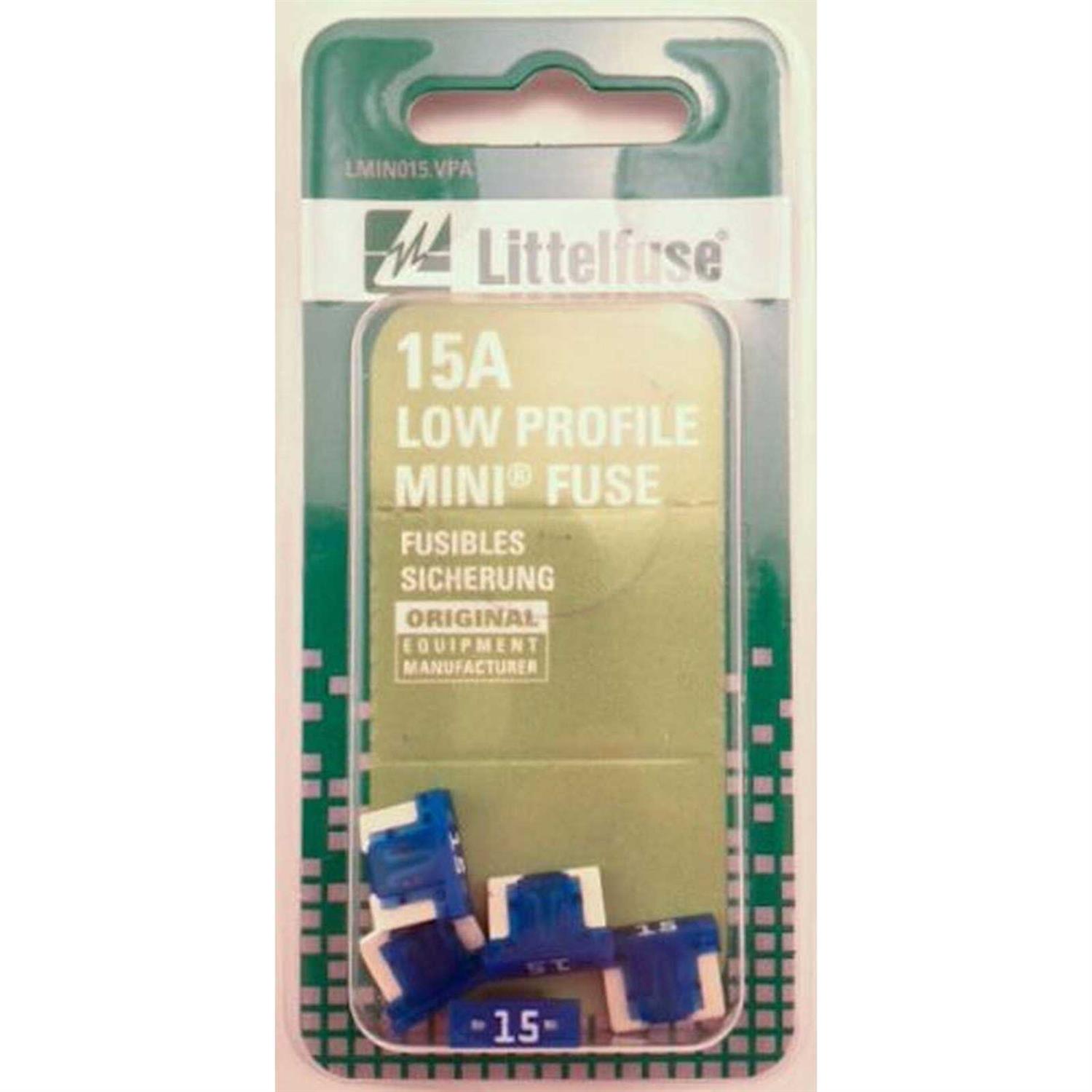 Littelfuse Low Profile Mini Fuse LMIN015VP - Cheap Fitting
