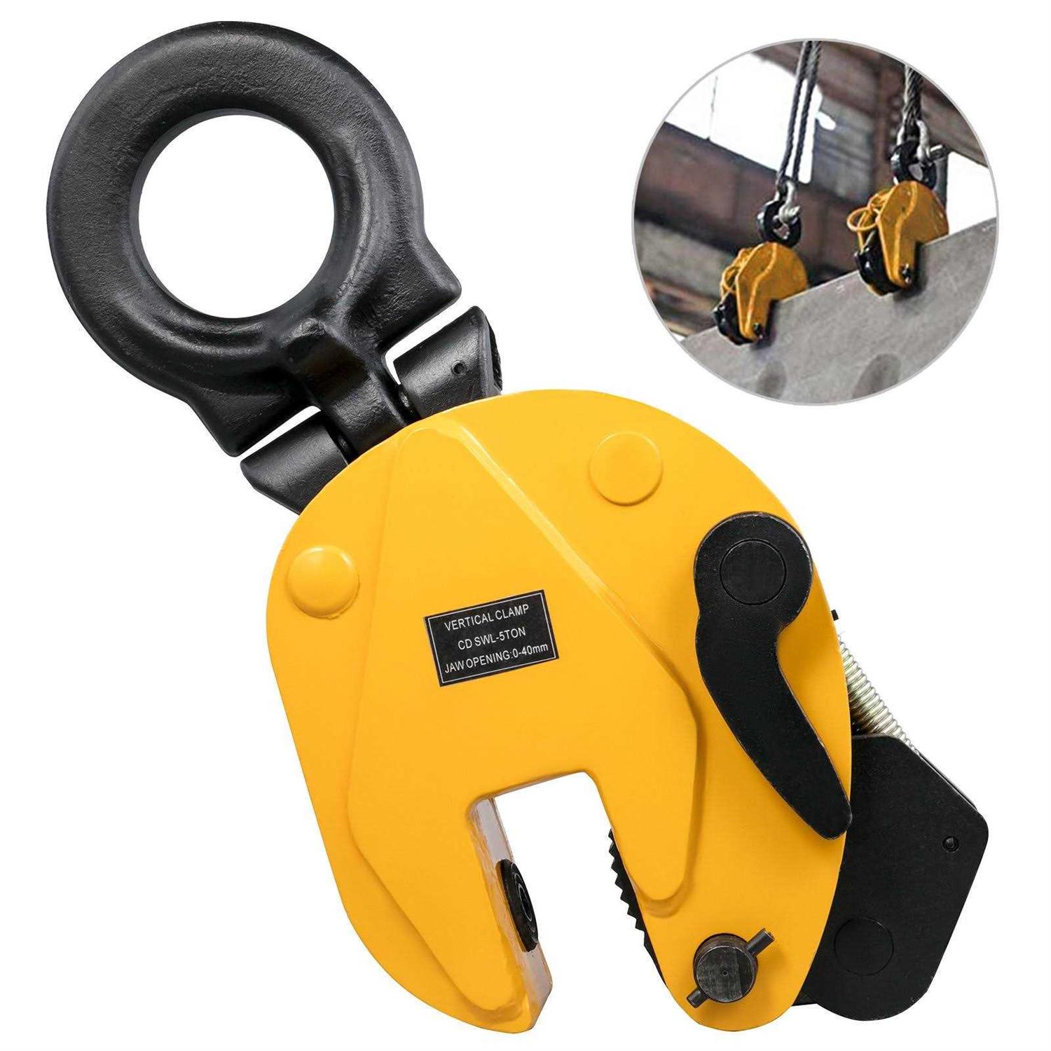 VEVOR Lifting Clamp Working Load Vertical Plate Clamp Jaw Opening SDGBQ - Cheap Fitting