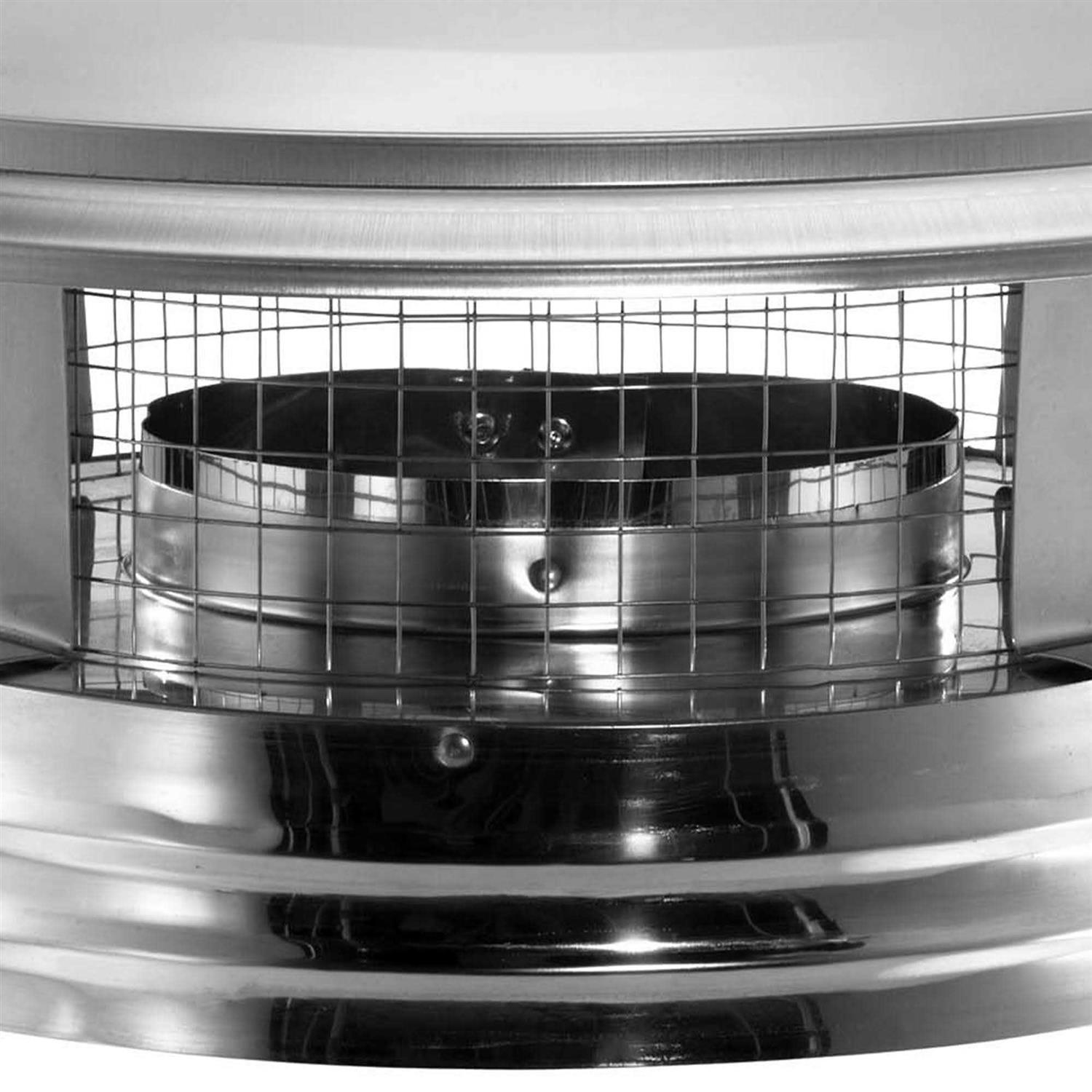 DuraVent 8” DuraPlus Chimney Cap - Cheap Fitting