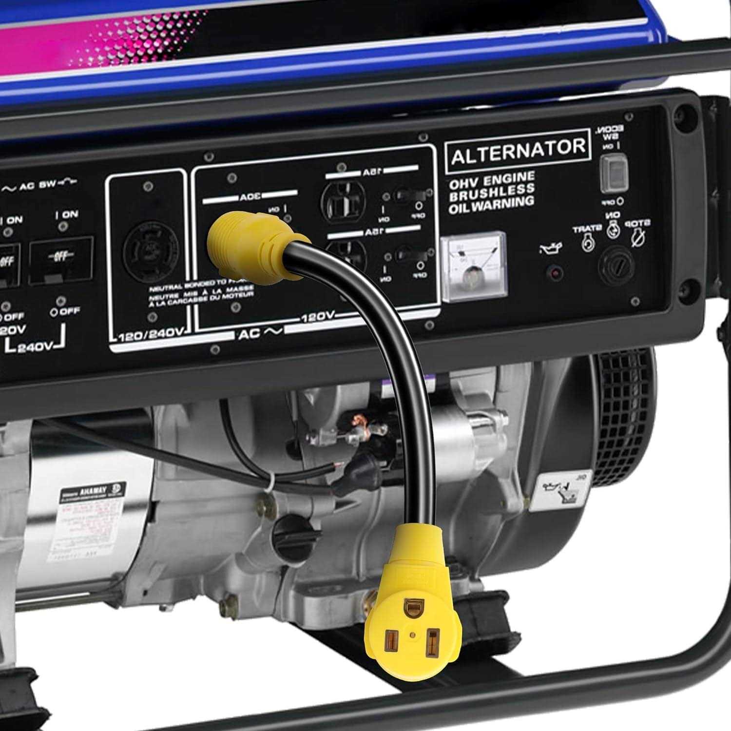 Flameweld Welder Adapter Cord L14-30P Locking Male Plug to 6-50R Female Plug - Cheap Fitting