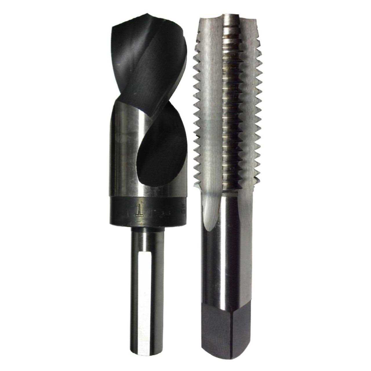 Drill America HSS Plug Tap and HSS 1/2 Shank Drill Bit - Cheap Fitting