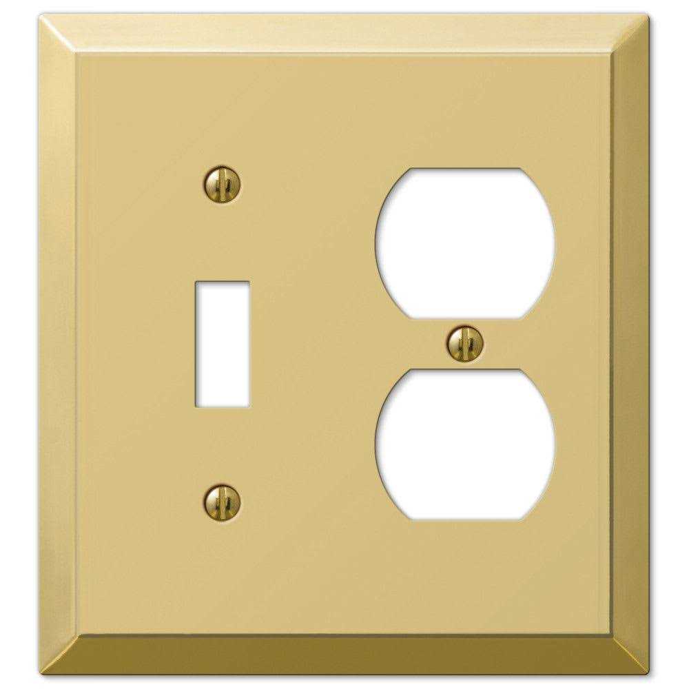 Amerelle Century Polished Brass Toggle / Duplex Outlet - Cheap Fitting
