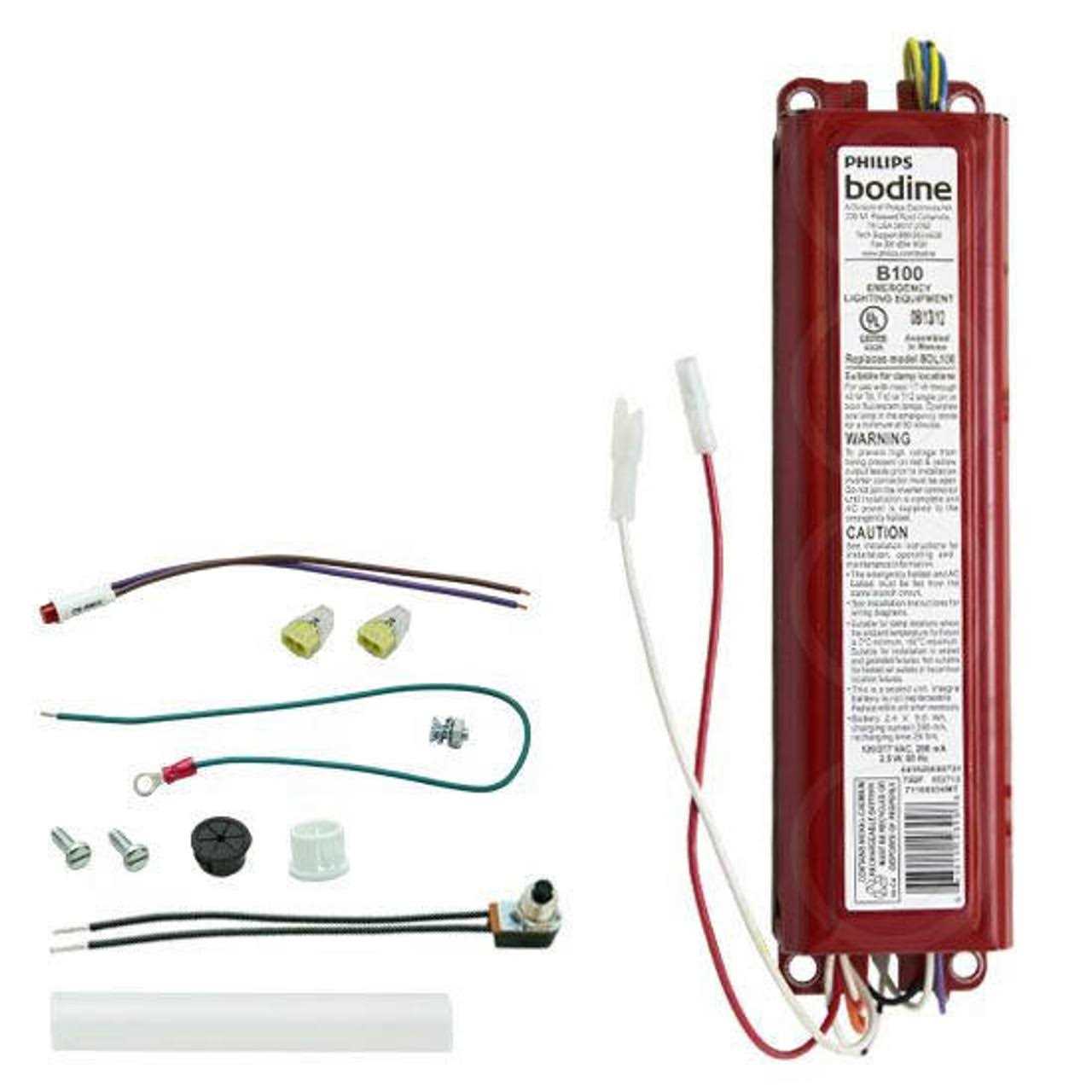 Bodine B100 Fluorescent Emergency Ballast - Cheap Fitting