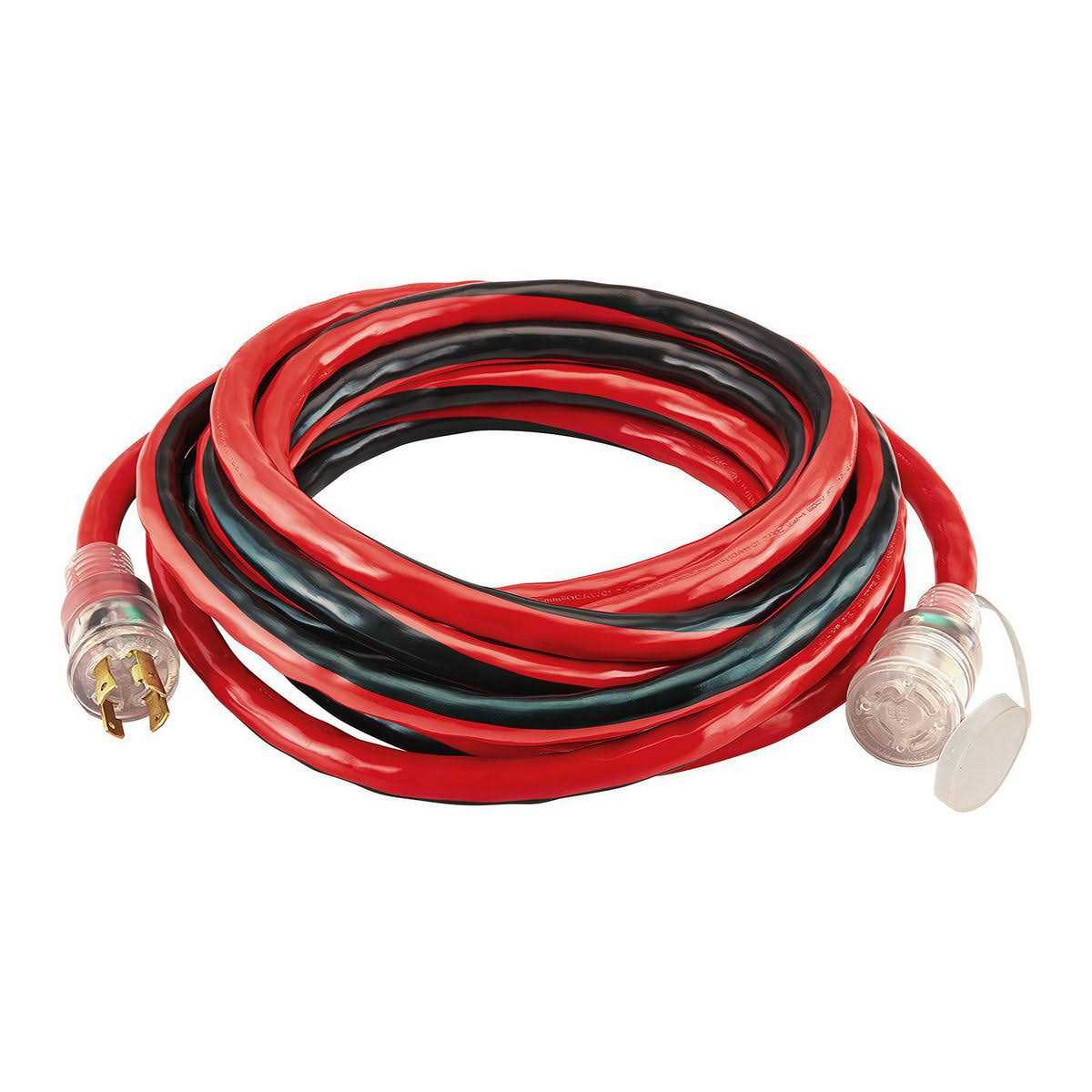 Predator 25 ft. x 10 Gauge Generator Duty Twist Lock Extension Cord - Cheap Fitting