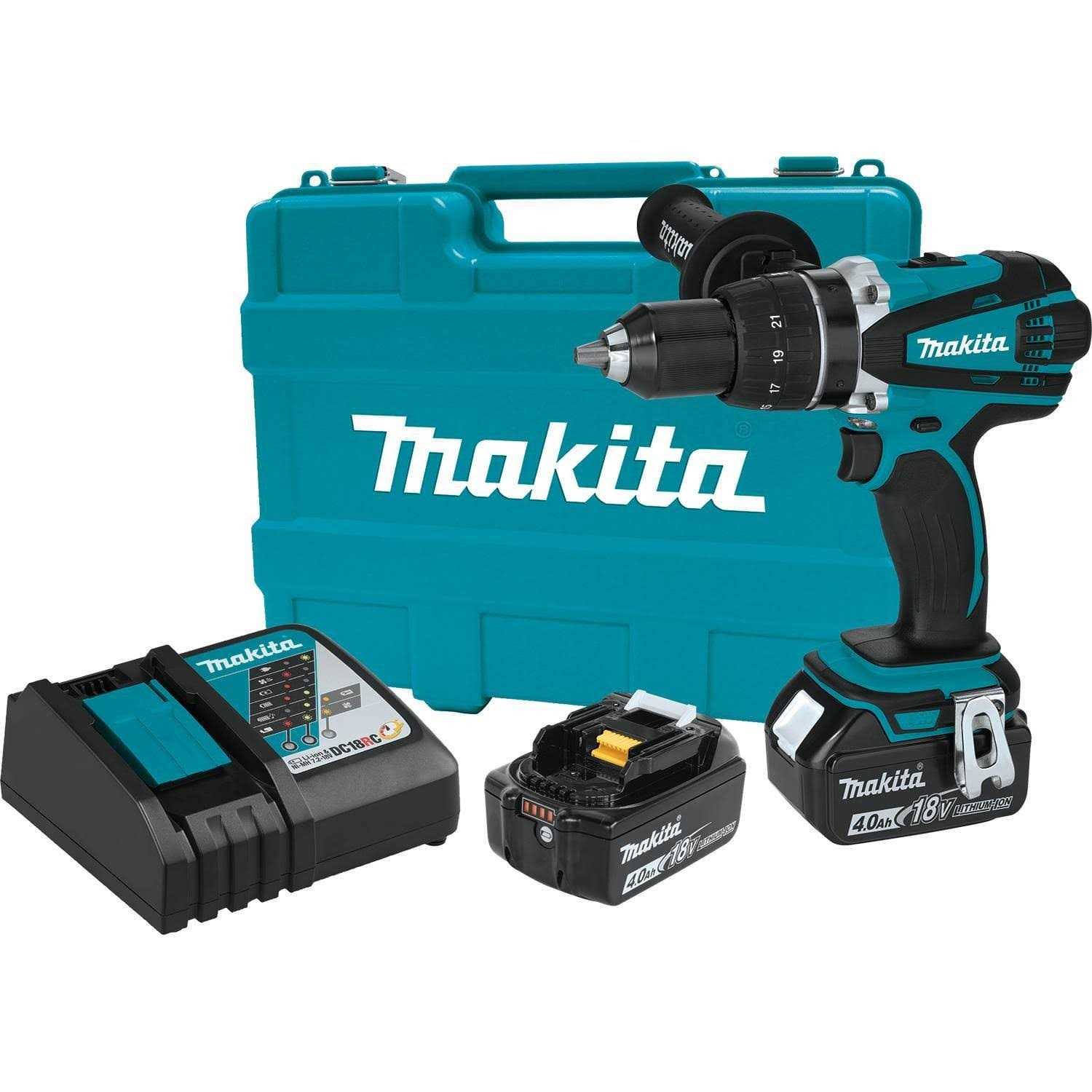 Makita XFD03M 18V LXT Lithium-Ion Cordless 1/2 Driver-Drill Kit - Cheap Fitting