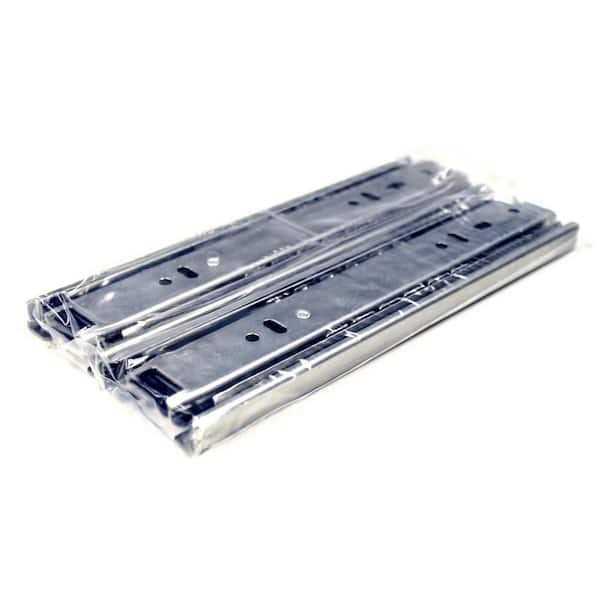 8 in. Side Mount Full Extension Ball Bearing Drawer Slide with Installation Screws 1-Pair - Cheap Fitting