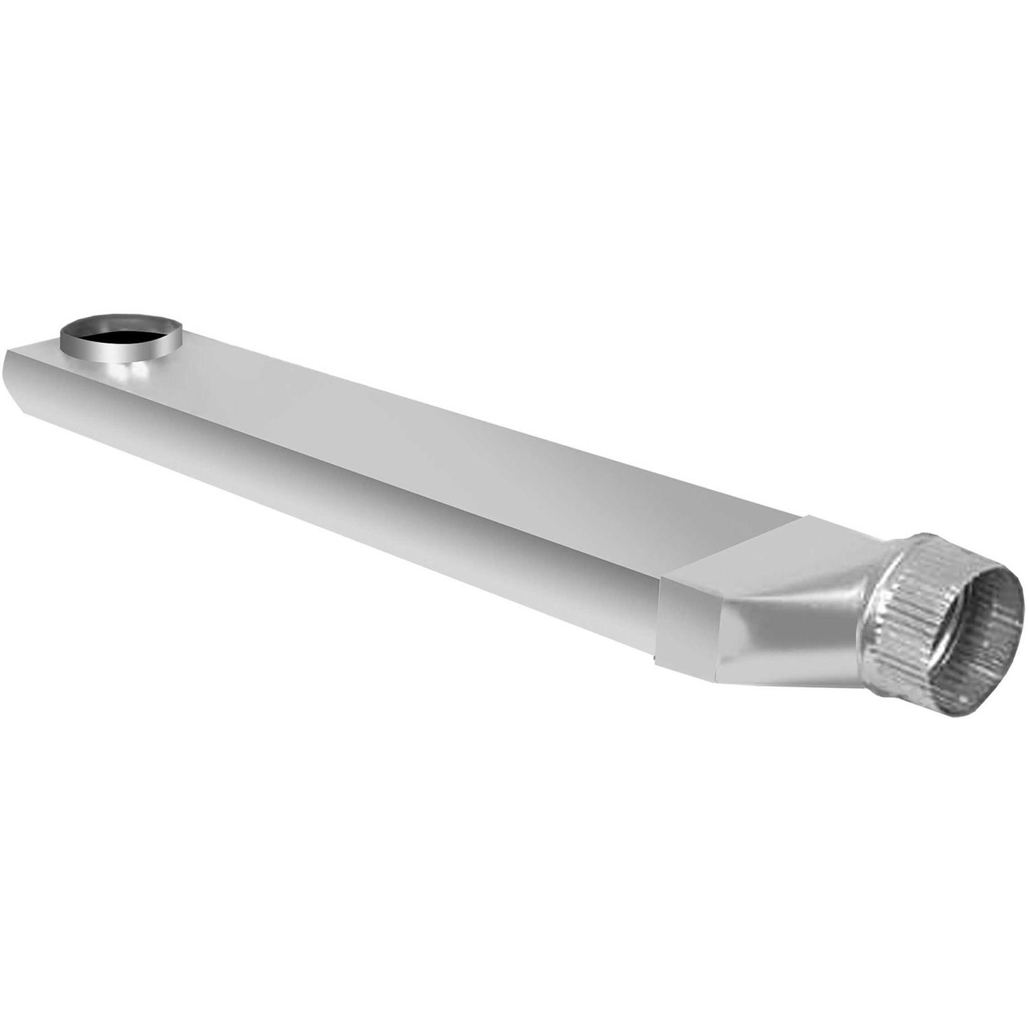 Dundas Jafine Adjustable Space Saver Aluminum Dryer Vent Duct with Straight Outlet Ud48s - Cheap Fitting
