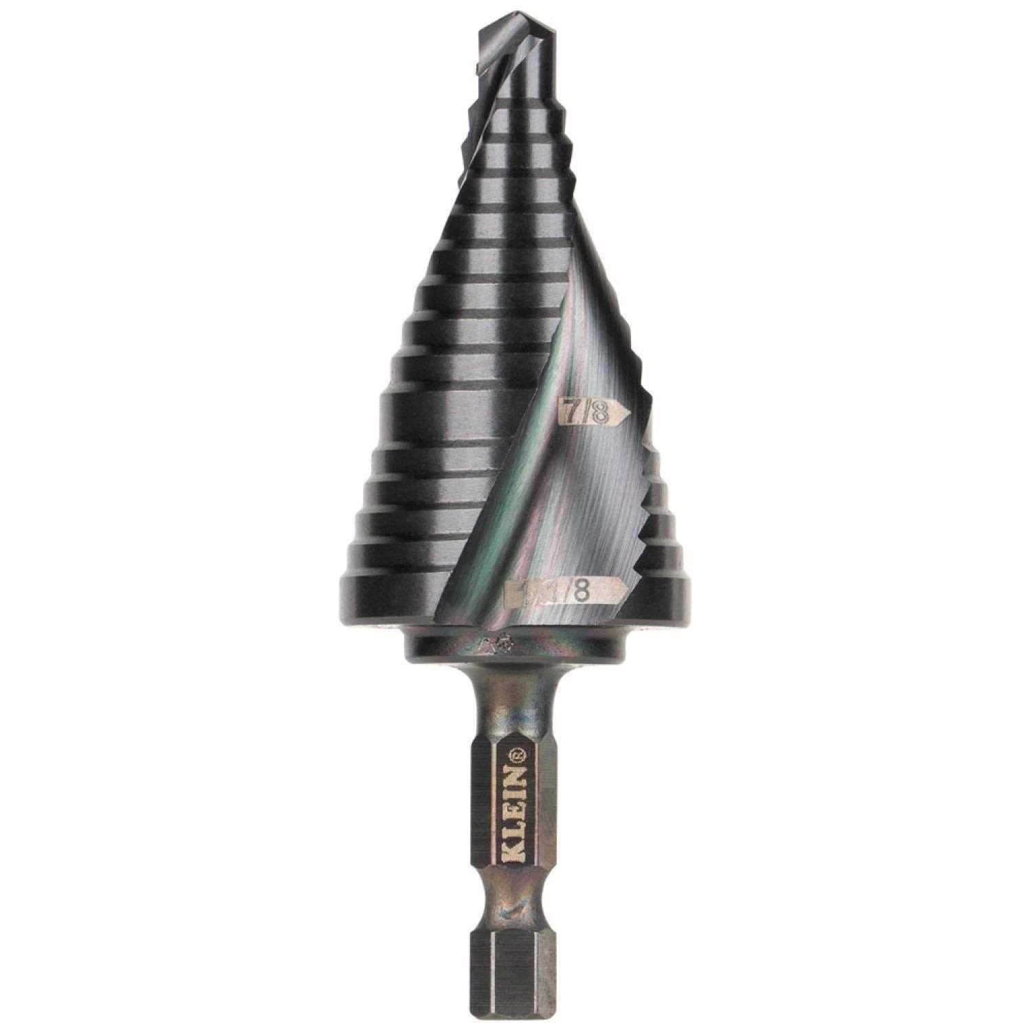 Klein Tools QRST11 Step Drill Bit - Cheap Fitting