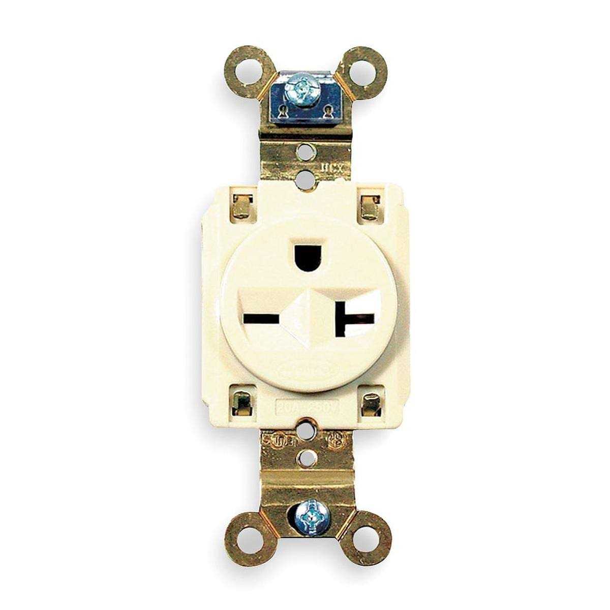 Hubbell HBL5461I Receptacle Single - Cheap Fitting