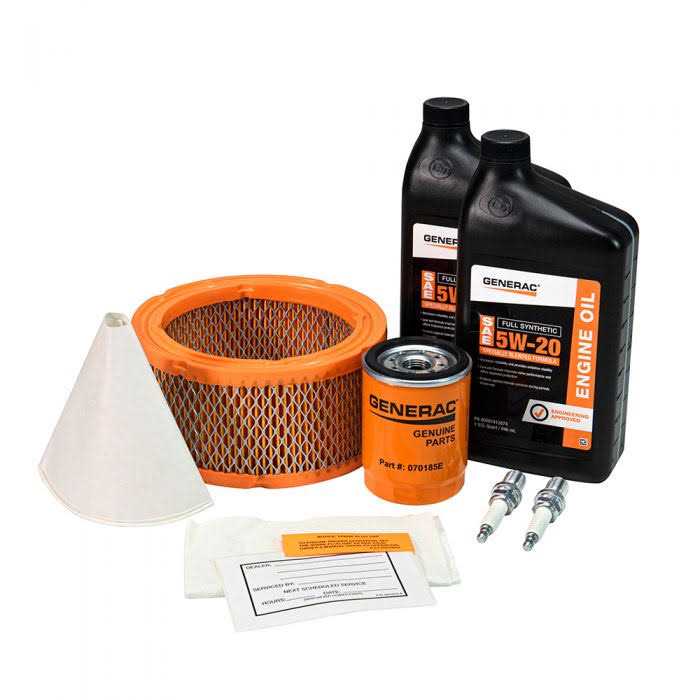 Generac Guardian Maintenance Kit for 12-18kW w/ 5W-20 Synthetic Oil A0002075499 - Cheap Fitting