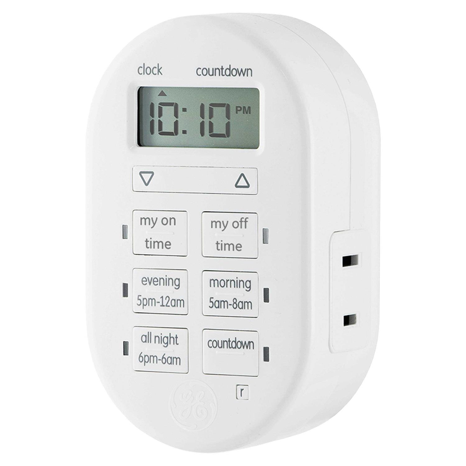 Mytouchsmart Programmable Indoor Plug-In Digital Timer 1-Outlet - Cheap Fitting