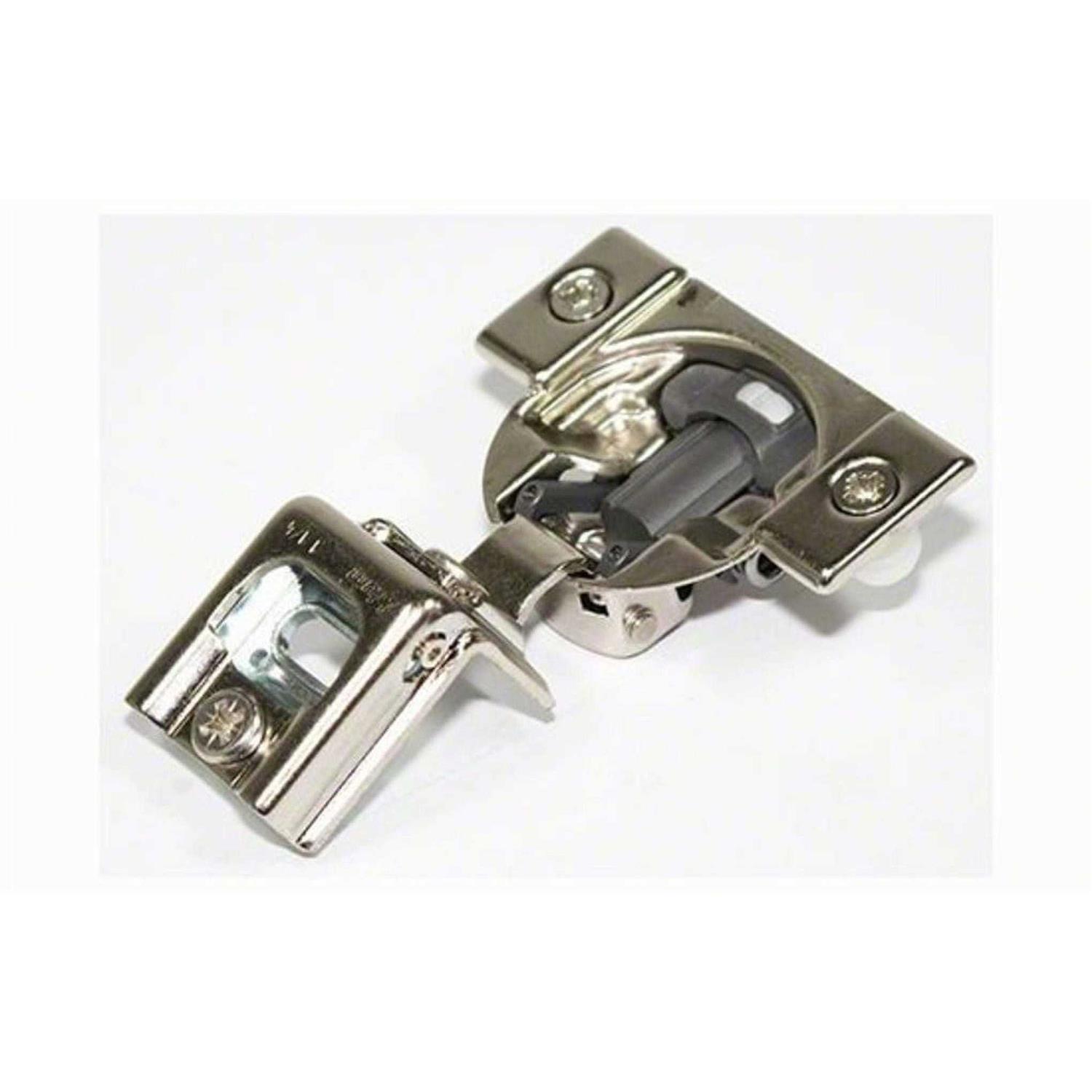 Blum 39C358B.16 Blumotion 1 inch Compact Full Overlay Press-In Doweled Cabinet Door Hinge - Cheap Fitting