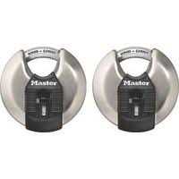 M40xt Magnum Heavy Duty Outdoor Discus Locks with Key, 2-Pack Keyed-Alike, Size: 4 in - Cheap Fitting