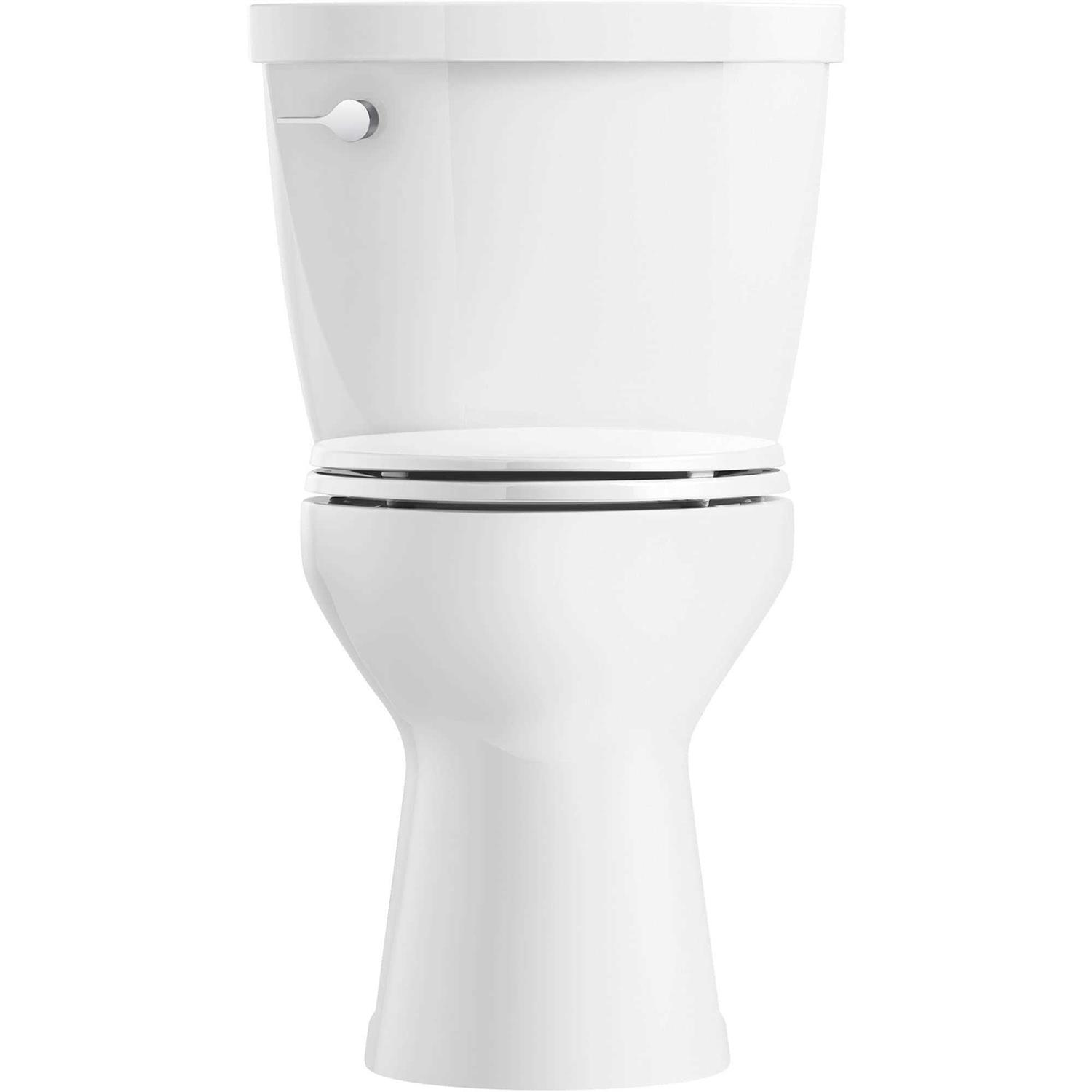 Kohler Two-piece elongated 1.28 GPF toilet - Cheap Fitting