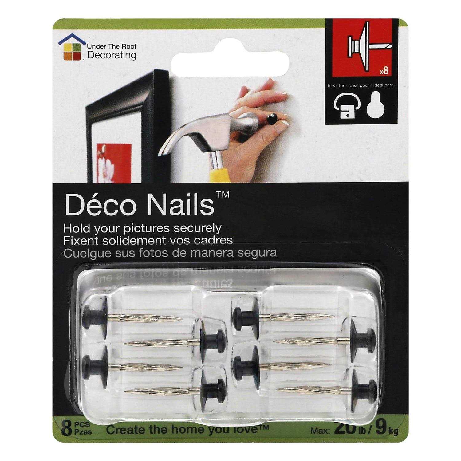 Under the Roof Decorating Nails Small Head Sampler Pack - Cheap Fitting