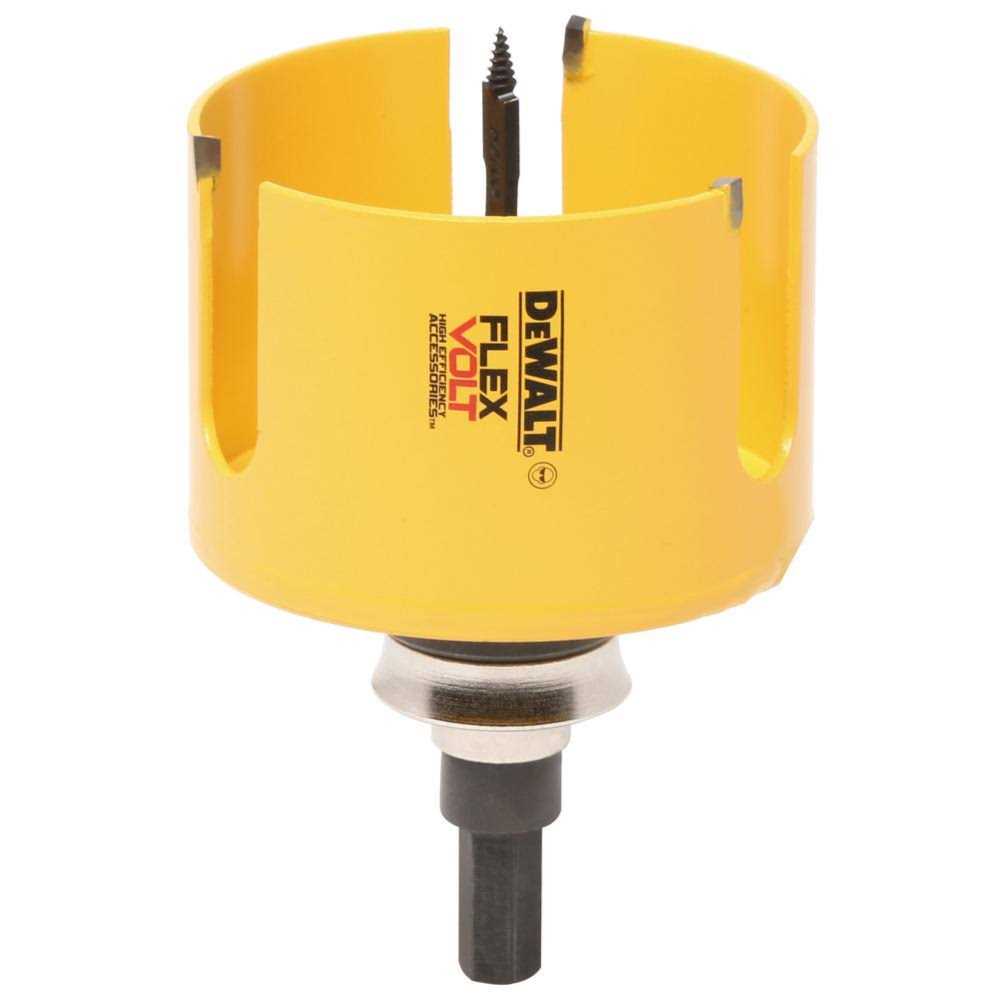 DEWALT DWAFV07SET Carbide Wood Drilling Hole Saw Kit - Cheap Fitting